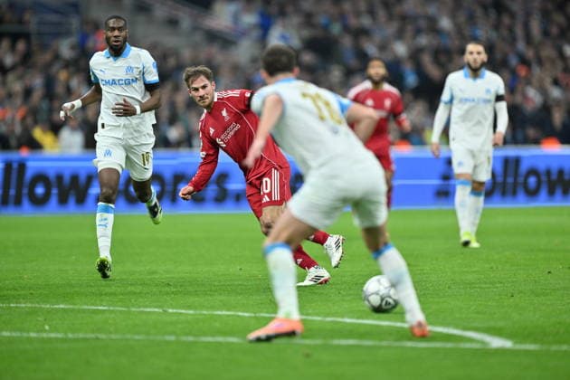 Marseille vs Liverpool - UEFA Champions League MARSEILLE, FRANCE - JANUARY 21: Alexis Mac Allister of Liverpool in action during the UEFA Champions League week 7 football match between Olympique Marseille and Liverpool at Stade Velodrome in Marseille, France, on January 21, 2026. Mustafa Yalcin Anadolu Marseille France. Editorial use only. Please get in touch for any other usage.  Copyright: x2026xAnadoluxMustafaxYalcinx