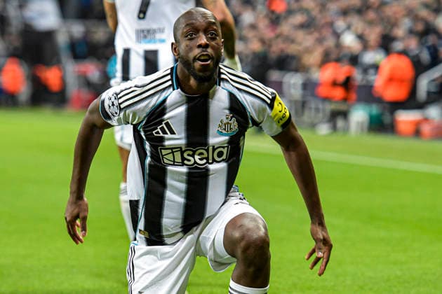 Newcastle United v PSV Eindhoven UEFA Champions League Yoane Wissa of Newcastle United celebrates his goal during the UEFA Champions League match at St. James s Park, Newcastle 21 01 2026 UK Newspapers OUT Copyright: xJamiexJohnstonx FIL-22840-0099