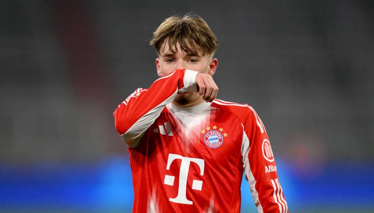 FOOTBALL CHAMPIONS LEAGUE SEASON 2025 2026 Preliminary Round 7 Matchday 21 01 2025 FC Bayern Muenchen Union Saint Gilloise Lennart Karl FC Bayern Muenchen