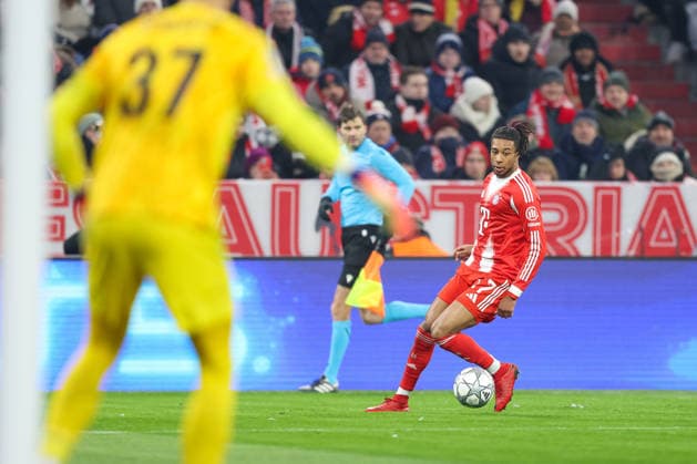 Michael Olise FC Bayern Muenchen, 17 , GER, FC Bayern Muenchen vs Royale Union Saint Gilloise, Football, UEFA Champions League, League Phase, Matchday 7, Season 2025 2026, 21 01 2026, GER, FC Bayern Muenchen vs Royale Union Saint Gilloise, Football, UEFA Champions League, League Phase, Matchday 7, Season 2025 2026, 21 01 2026 Muenchen Copyright: xEibner-Pressefoto JennixMaulx EP_JML