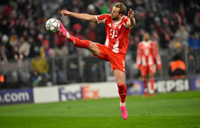 Harry Kane FC Bayern Muenchen FCB 09 artistic action on the ball FC Bayern Muenchen FCB vs R Union Saint Gilloise Matchday 7 21 01 2026 DFL REGULATIONS PROHIBIT ANY USE OF PHOTOGRAPHS AS IMAGE SEQUENCES AND OR QUASI VIDEO FC Bayern Muenchen FCB vs R Union Saint Gilloise