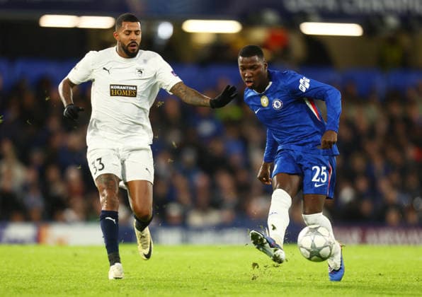 Chelsea v Pafos, UEFA Champions League, Stamford Bridge, London, UK - 21 01 2026 MoisÃ s Caicedo of Chelsea in action during the UEFA Champions League home game against Pafos at Stamford Bridge London Stamford Bridge London GBR, UK NEWSPAPERS OUT Copyright: xMarkxGreenwoodx