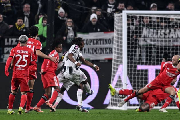 Db Torino 21 01 2026 - Champions League Juventus-Benfica foto Daniele Buffa Image nella foto: gol Khephrem Thuram 