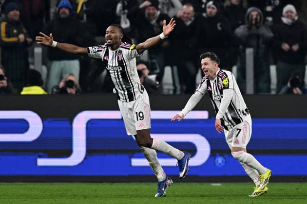 Db Torino 21 01 2026 - Champions League Juventus-Benfica foto Daniele Buffa Image nella foto: esultanza gol Khephrem Thuram 
