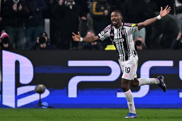 Db Torino 21 01 2026 - Champions League Juventus-Benfica foto Daniele Buffa Image nella foto: esultanza gol Khephrem Thuram 