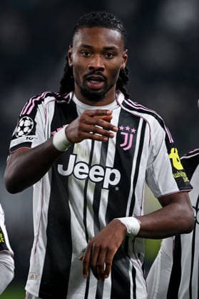 Cm Torino 21 01 2026 - Champions League Juventus-Benfica foto Cristiano Mazzi Image nella foto: esultanza gol Khephrem Thuram 