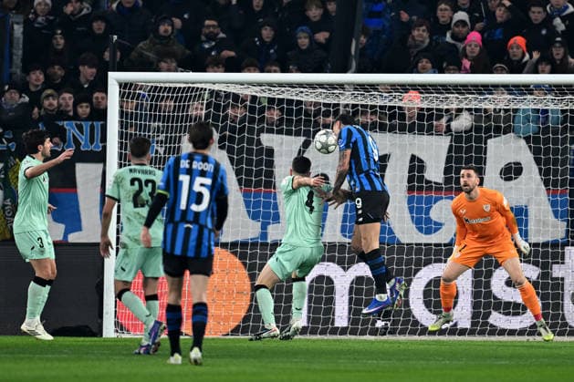 Fp Bergamo 21 01 2026 - Champions League Atalanta-Atletico Bilbao foto Fabrizio Patrucco Image nella foto: Gianluca Scamacca 