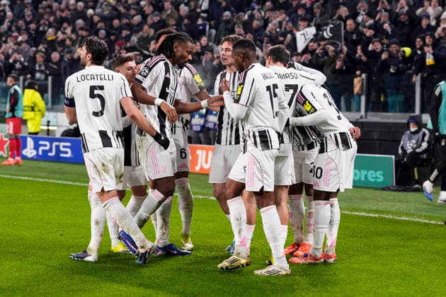 JuventusÕ Weston McKennie celebrates after scoring the 2-0 goal for his team during the Uefa Champions League soccer match between Juventus and Benfica at the Allianz Stadium in Turin, League phase Matchday 7, north west Italy - January 21, 2026. - Soccer  Copyright: xFabioxFerrari LaPressex