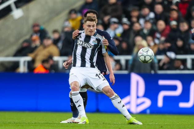 Newcastle United v PSV, UEFA Champions League Harvey Barnes Of Newcastle United in action during the Newcastle United v PSV Eindhoven UEFA Champions League Round 1 League stage match at St. James Park, Newcastle Upon Tyne, England on 21 January 2026 Credit: Lee Keuneke Every Second Media Editorial use only. All images are copyright Every Second Media Limited. No images may be reproduced without prior permission. Copyright: xIMAGO EveryxSecondxMediax ESM-1768-0073 LeexKeunekex xEveryxSecondxMediax