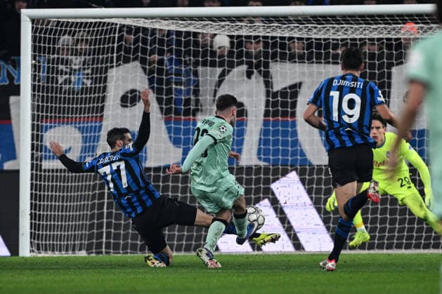Mg Bergamo 21 01 2026 - Champions League Atalanta-Atletico Bilbao foto Matteo Gribaudi Image nella foto: gol Robert Navarro 