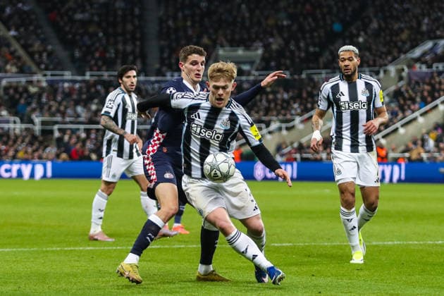 Newcastle United v PSV, UEFA Champions League Lewis Hall Of Newcastle United in action during the Newcastle United v PSV Eindhoven UEFA Champions League Round 1 League stage match at St. James Park, Newcastle Upon Tyne, England on 21 January 2026 Credit: Lee Keuneke Every Second Media Editorial use only. All images are copyright Every Second Media Limited. No images may be reproduced without prior permission. Copyright: xIMAGO EveryxSecondxMediax ESM-1768-0078 LeexKeunekex xEveryxSecondxMediax