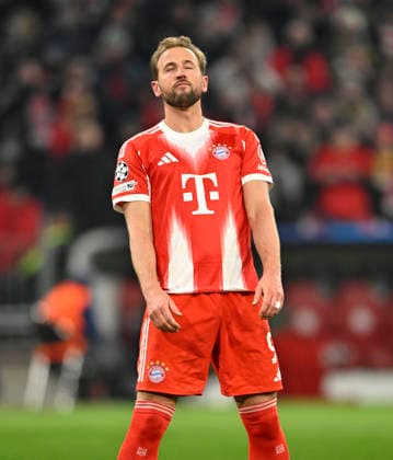 Harry Kane FC Bayern Muenchen FCB 09 misses penalty, penalty kick Disappointed after missed scoring chance Gesture Gesture FC Bayern Muenchen FCB vs R Union Saint Gilloise Matchday 7 21 01 2026 DFL REGULATIONS PROHIBIT ANY USE OF PHOTOGRAPHS AS IMAGE SEQUENCES AND OR QUASI VIDEO FC Bayern Muenchen FCB vs R Union Saint Gilloise