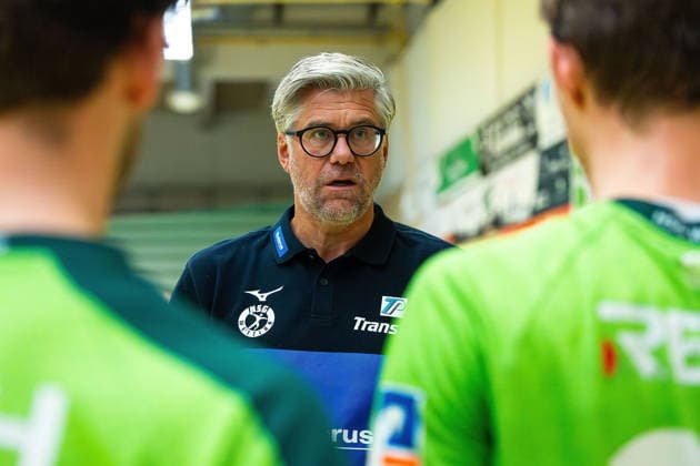 21 01 2026, xovx, Handball Test Match Handball Bundesliga, HSG Wetzlar TV Großwallstadt Coach Runar Sigtryggsson HSG Wetzlar Wetzlar Dutenhofen Sporthalle Dutenhofen Hessen Germany EN