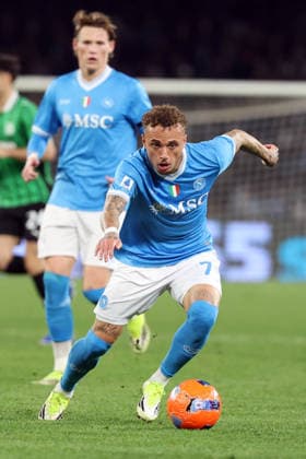 NAPOLI, ITALY, JANUARY 17: Noa Lang of SSC NAPOLI Calcio during the Serie A match between Napoli and US Sassuolo Calcio in Napoli, Italy. Copyright: xFOTOAGENZIAx