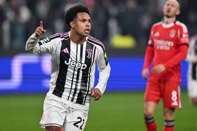 Juventus v SL Benfica - UEFA Champions League 2025 26 League Phase MD7 Weston McKennie of Juventus F.C. celebrates after scoring the second goal during the UEFA Champions League phase day 7 football match between Juventus F.C. and S.L. Benfica at the Juventus Stadium in Milan, Italy, on January 21, 2026. Turin Italy Italy  Copyright: xDomenicoxCippitellix originalFilename:cippitelli-juventus260121_np9zz.jpg