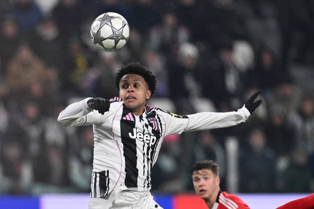 Weston McKennie of Juventus F.C. is in action during the UEFA Champions League phase day 7 football match between Juventus F.C. and S.L. Benfica at the Juventus Stadium on January 21, 2026 in Milan, Italy.  Copyright: xDomenicoxCippitelli IPAxSportx xipa-agency.netx xx IPA_70393173 IPA_Agency_IPA70393173