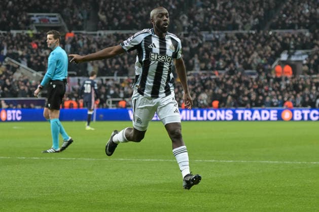 Newcastle United FC v PSV Eindhoven - UEFA Champions League 2025 26 League Phase MD7 Yoane Wissa of Newcastle United celebrates his goal during the UEFA Champions League League Phase MD 7 match between Newcastle United and PSV Eindhoven at St. James s Park in Newcastle, United Kingdom, on January 21, 2026. Newcastle Tyne and Wear United Kingdom  Copyright: xMIxNewsx originalFilename:fletcher-newcastl260121_nppT6.jpg