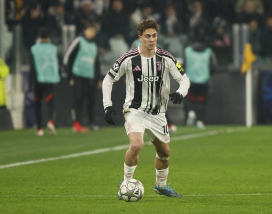 Kenan Yildiz of Juventus FC during the Uefa Champions League 2025 26 season football match between Juventus FC and SL Benfica on 21 January 2026 at Allianz Stadium, Turin, Italy. Photo Nderim KACELI  Copyright: xNderimxKaceli IPAxSportx xipa-agency.netx xx IPA_70393924 IPA_Agency_IPA70393924