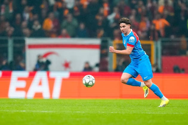 Galatasaray A.S. v Atletico de Madrid - UEFA Champions League 2025 26 League Phase MD7 Julian Alvarez of Atletico Madrid plays during the UEFA Champions League match between Galatasaray and Atletico de Madrid at Ali Sami Yen Spor Kompleksi in Istanbul, Turkey, on January 21, 2026. Istanbul Istanbul Turkey  Copyright: xYagizxGurtugx originalFilename:gurtug-galatasa260121_np3QK.jpg