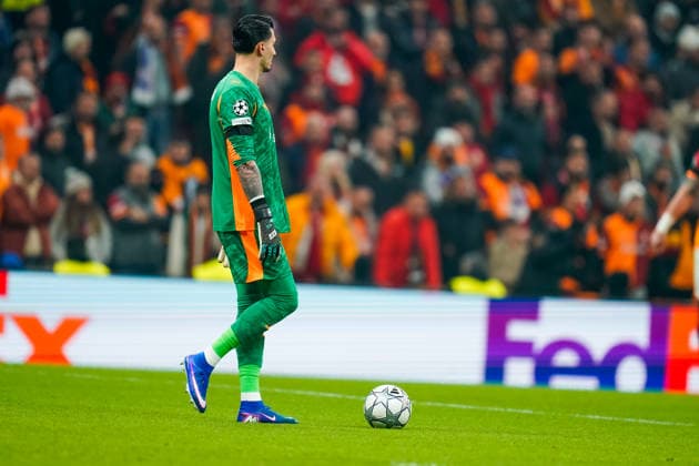 Galatasaray A.S. v Atletico de Madrid - UEFA Champions League 2025 26 League Phase MD7 Ugurcan Cakir of Galatasaray plays during the UEFA Champions League match between Galatasaray and Atletico de Madrid at Ali Sami Yen Spor Kompleksi in Istanbul, Turkey, on January 21, 2026. Istanbul Istanbul Turkey  Copyright: xYagizxGurtugx originalFilename:gurtug-galatasa260121_np4Yk.jpg