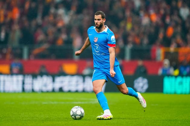 Galatasaray A.S. v Atletico de Madrid - UEFA Champions League 2025 26 League Phase MD7 Koke of Atletico Madrid plays during the UEFA Champions League match between Galatasaray and Atletico de Madrid at Ali Sami Yen Spor Kompleksi in Istanbul, Turkey, on January 21, 2026. Istanbul Istanbul Turkey  Copyright: xYagizxGurtugx originalFilename:gurtug-galatasa260121_nprcx.jpg