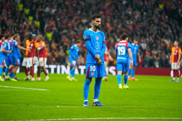 Galatasaray A.S. v Atletico de Madrid - UEFA Champions League 2025 26 League Phase MD7 Alex Baena of Atletico Madrid looks on during the UEFA Champions League match between Galatasaray and Atletico de Madrid at Ali Sami Yen Spor Kompleksi in Istanbul, Turkey, on January 21, 2026. Istanbul Istanbul Turkey  Copyright: xYagizxGurtugx originalFilename:gurtug-galatasa260121_npzIf.jpg
