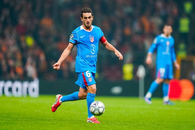 Galatasaray A.S. v Atletico de Madrid - UEFA Champions League 2025 26 League Phase MD7 Koke of Atletico Madrid plays during the UEFA Champions League match between Galatasaray and Atletico de Madrid at Ali Sami Yen Spor Kompleksi in Istanbul, Turkey, on January 21, 2026. Istanbul Istanbul Turkey  Copyright: xYagizxGurtugx originalFilename:gurtug-galatasa260121_npwIW.jpg