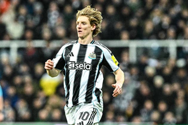 Newcastle United v PSV Eindhoven UEFA Champions League Anthony Gordon of Newcastle United during the UEFA Champions League match at St. James s Park, Newcastle 21 01 2026 UK Newspapers OUT Copyright: xJamiexJohnstonx FIL-22840-0224