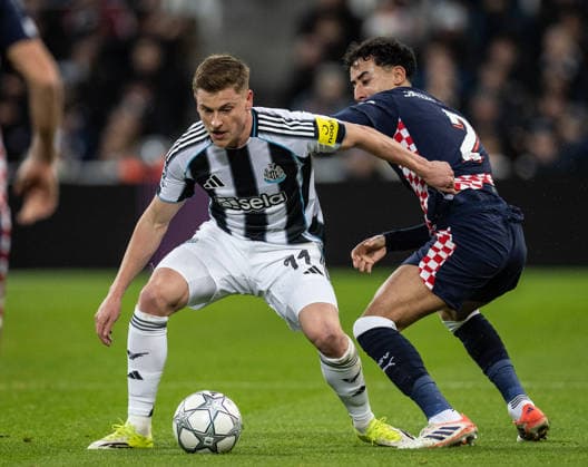 Newcastle vs PSV Barnes (Newcastle) in action during the game valid for Champions League at the St. James Park stadium, in Newcastle, UK, today January 21, 2026. Copyright: xx 0L3A8515
