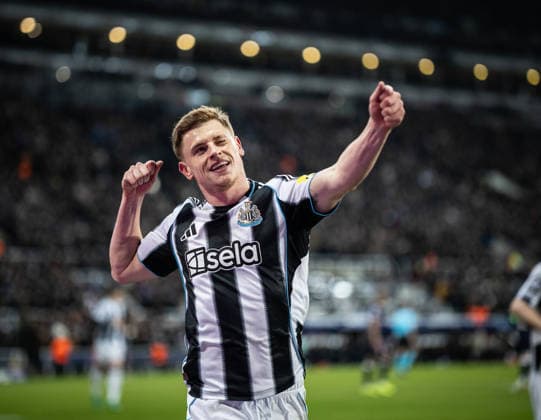 Newcastle vs PSV Bruno Guimaraes (Newcastle) in action during the game valid for Champions League at the St. James Park stadium, in Newcastle, UK, today January 21, 2026. Copyright: xx 5H5A7223