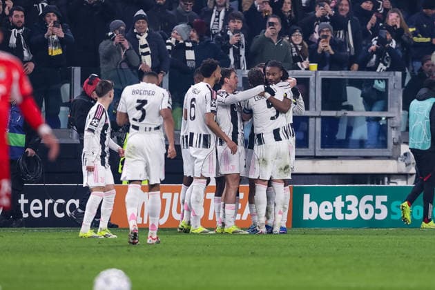 TURIN, ITALY JANUARY 21 Khephren Thuram of Juventus celebrates his goal during the UEFA Champions League 2025 26 League Phase MD7 match between Juventus and SL Benfica at Juventus Stadium on January 21, 2026 in Turin, Italy Turin Juventus Stadium Italy Copyright: xJustPictures.ch LuigixRizzox jp-en-EuSpIm-AN0I2208-20251218