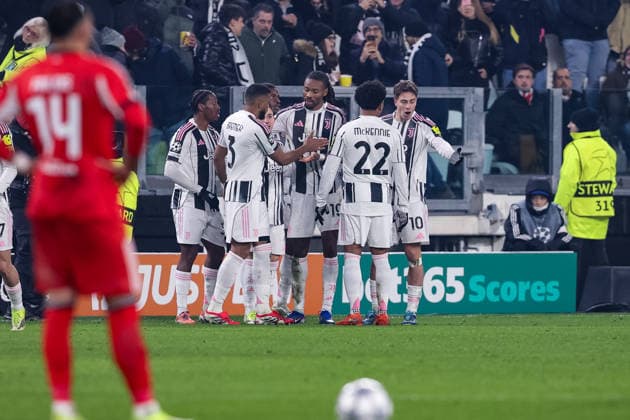 TURIN, ITALY JANUARY 21 Khephren Thuram of Juventus celebrates his goal during the UEFA Champions League 2025 26 League Phase MD7 match between Juventus and SL Benfica at Juventus Stadium on January 21, 2026 in Turin, Italy Turin Juventus Stadium Italy Copyright: xJustPictures.ch LuigixRizzox jp-en-EuSpIm-AN0I2209-20251218