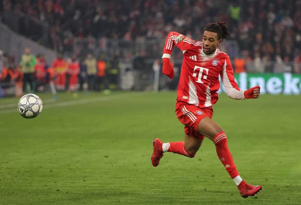 21 01 2026, FC Bayern Muenchen vs Union Sainte Gilloise Muenchen, Football, Sports, in the picture Michael Olise FC Bayern Muenchen