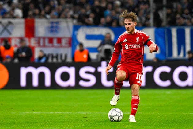 FOOTBALL : Olympique de Marseille VS Liverpool FC - UEFA Champions League - 21 01 2025 Alexis Mac Allister (LFC) - UEFA Champions League match between Olympique de Marseille and Liverpool FC on January 21, 2026 at the Orange Velodrome Stadium in Marseille. MarseilleFrance  Copyright: xWilliamxCannarellax