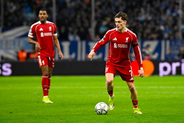FOOTBALL : Olympique de Marseille VS Liverpool FC - UEFA Champions League - 21 01 2025 Florian Wirtz (LFC) - UEFA Champions League match between Olympique de Marseille and Liverpool FC on January 21, 2026 at the Orange Velodrome Stadium in Marseille. MarseilleFrance  Copyright: xWilliamxCannarellax