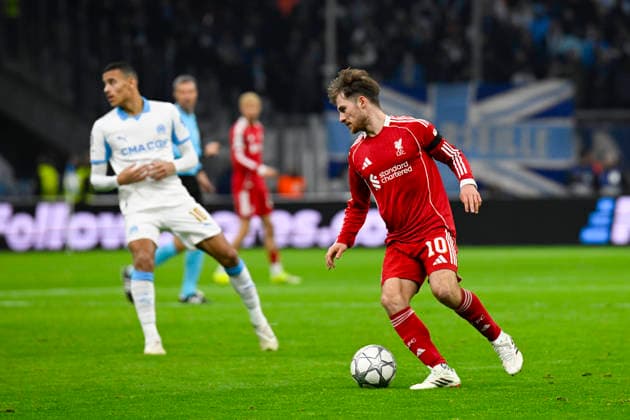 FOOTBALL : Olympique de Marseille VS Liverpool FC - UEFA Champions League - 21 01 2025 Alexis Mac Allister (LFC) - UEFA Champions League match between Olympique de Marseille and Liverpool FC on January 21, 2026 at the Orange Velodrome Stadium in Marseille. MarseilleFrance  Copyright: xWilliamxCannarellax