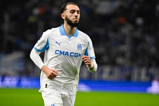 FOOTBALL : Olympique de Marseille VS Liverpool FC - UEFA Champions League - 21 01 2025 Amine Gouiri (OM) - UEFA Champions League match between Olympique de Marseille and Liverpool FC on January 21, 2026 at the Orange Velodrome Stadium in Marseille. MarseilleFrance  Copyright: xWilliamxCannarellax