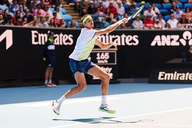 Lorenzo Sonego of Italy Australian Open tennis tournament, Day Five, Melbourne Park, Australia - 22 Jan 2026Melbourne Melbourne Park Victoria (VIC) Australia  Copyright: xRachelxBach Shutterstockx 16371208j