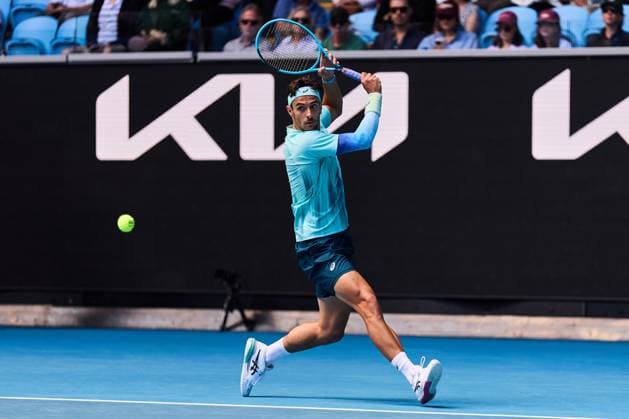 Lorenzo Musetti of Italy Australian Open tennis tournament, Day Five, Melbourne Park, Australia - 22 Jan 2026Melbourne Melbourne Park Victoria (VIC) Australia  Copyright: xRachelxBach Shutterstockx 16371208k
