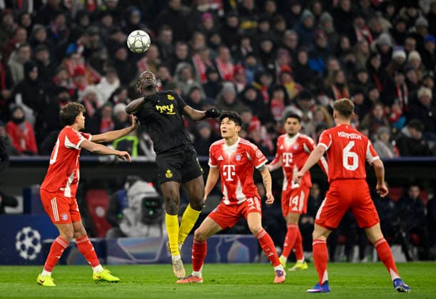 Duel, Action Promise David R Union Saint Gilloise USG 12 vs Tom Bischof FC Bayern Muenchen FCB 20 Min jae Kim FC Bayern Muenchen FCB 03 Joshua Kimmich FC Bayern Muenchen FCB 06 Luis Diaz FC Bayern Muenchen FCB 14 FC Bayern Muenchen FCB vs R Union Saint Gilloise Matchday 7 21 01 2026 DFL REGULATIONS PROHIBIT ANY USE OF PHOTOGRAPHS AS IMAGE SEQUENCES AND OR QUASI VIDEO FC Bayern Muenchen FCB vs R Union Saint Gilloise
