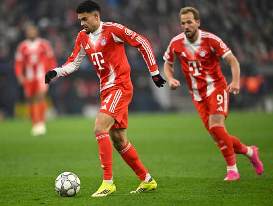 Luis Diaz FC Bayern Muenchen FCB 14 Action on the ball Harry Kane FC Bayern Muenchen FCB 09 FC Bayern Muenchen FCB vs R Union Saint Gilloise Matchday 7 21 01 2026 DFL REGULATIONS PROHIBIT ANY USE OF PHOTOGRAPHS AS IMAGE SEQUENCES AND OR QUASI VIDEO FC Bayern Muenchen FCB vs R Union Saint Gilloise