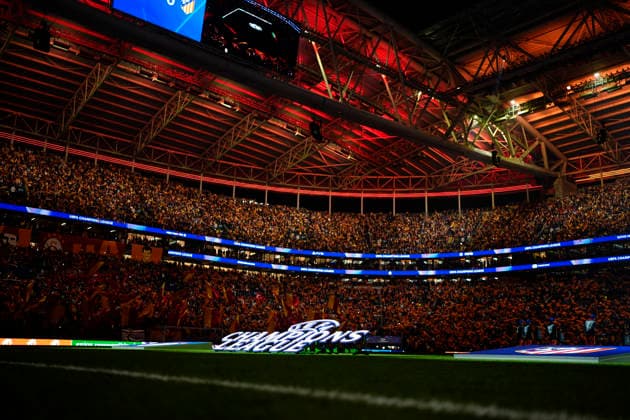 UEFA Champions League Galatasaray SK Vs Atletico de Madrid in Istanbul, Turkey - 21 Jan 2026 A view of Ali Sami Yen Sports Complex seen during the UEFA Champions League match between Galatasaray SK and Atletico de Madrid at Ali Sami Yen Sports Complex. Final score Galatasaray 1 : 1 Atletico de Madrid Istanbul Turkey Copyright: xGokhanxTanerx xSOPAxImagesx GTANER_SOPAImages_GSvATM_Champions-League_Istanbul_TUR_21012026_00047