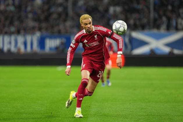 Hugo Ekitike of Liverpool Marseille v Liverpool, UEFA Champions League, Group Stage, Football, Orange Velodrome, Marseille, France - 21 Jan 2026Marseille Orange Vélodrome France EDITORIAL USE ONLY No use with unauthorised audio, video, data, fixture lists, club league logos or live services. Online in-match use limited to 120 images, no video emulation. No use in betting, games or single club league player publications.  Copyright: xDavexWinter Shutterstockx 16348361ki