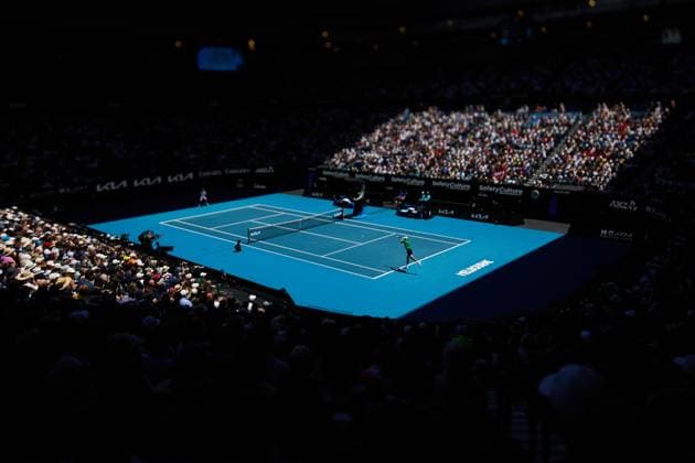 Novak Djokovic of Serbia during his second round match Australian Open tennis tournament, Day Five, Melbourne Park, Australia - 22 Jan 2026Melbourne Melbourne Park Victoria (VIC) Australia  Copyright: xRachelxBach Shutterstockx 16371208aw