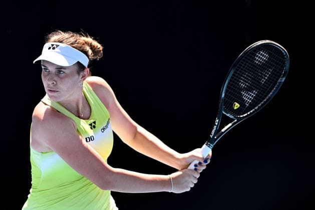 TENNIS AUSTRALIAN OPEN, Linda Noskova of Czechia in action during the Women™s 2nd round match against Taylah Preston of Australia on day 5 of the 2026 Australian Open tennis tournament at Melbourne Park in Melbourne, Wednesday, January 22, 2026. ( NO ARCHIVING MELBOURNE VICTORIA AUSTRALIA  Copyright: xJAMESxROSSx 20260122183109310509