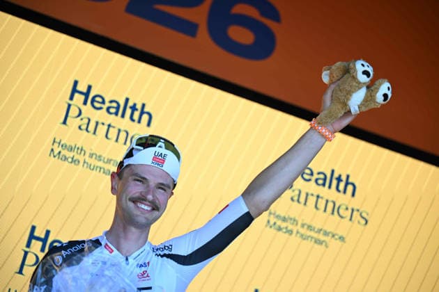 22-01-2026 Tour Down Under; Tappa 02 Norwood - Uraidla; 2026, Uae Emirates - Xrg; Vine, Jai; Uraidla; 