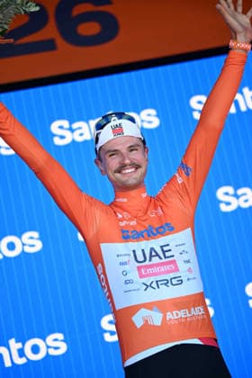22-01-2026 Tour Down Under; Tappa 02 Norwood - Uraidla; 2026, Uae Emirates - Xrg; Vine, Jai; Uraidla; 
