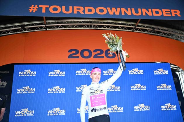 22-01-2026 Tour Down Under; Tappa 02 Norwood - Uraidla; 2026, Ef Education - Easypost; Leonard, Michael; Uraidla; 