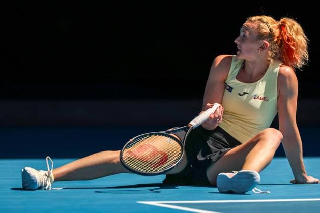 Katerina Siniakova during her second round match Australian Open tennis tournament, Day Five, Melbourne Park, Australia - 22 Jan 2026Melbourne Melbourne Park Victoria (VIC) Australia  Copyright: xEllaxLing Shutterstockx 16371207bk