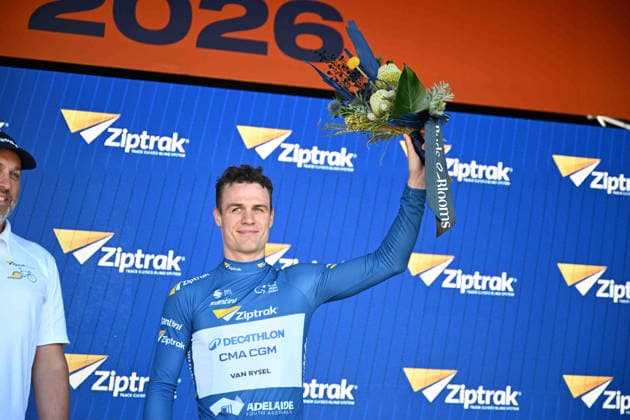 22-01-2026 Tour Down Under; Tappa 02 Norwood - Uraidla; 2026, Decathlon - Cma Cgm; Andresen Lund, Tobias; Uraidla; 